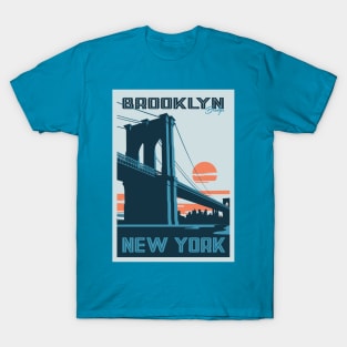 Brooklyn New York Design T-Shirt